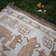 Vintage Turkish hallway rug 90x404 cm