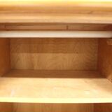 Scandinavian wardrobe in elm, Swedish Modern, Sweden, 1940