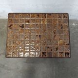 Vintage tile table
