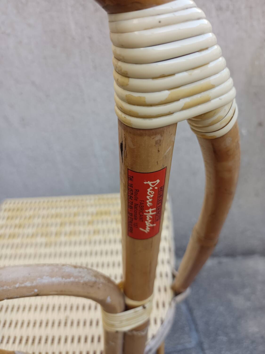 Vintage rattan chair