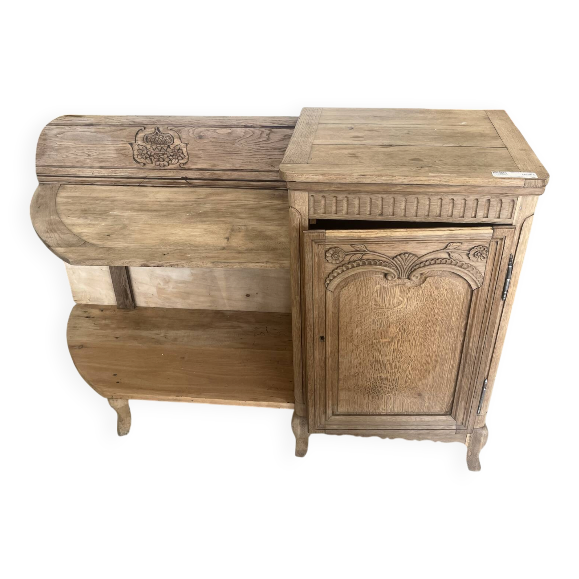 Buffet Louis XV sandblasted
