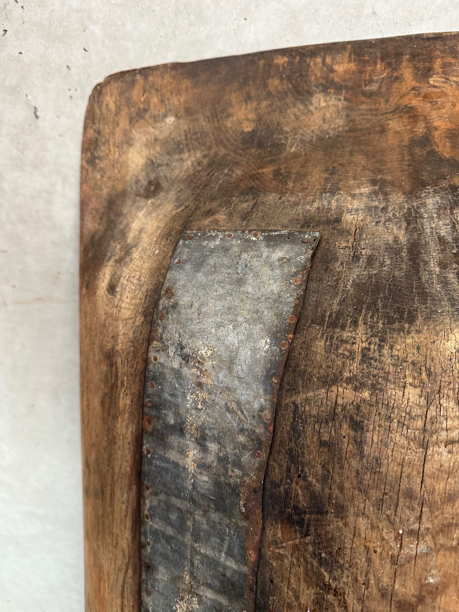 XXL 19th century antique wooden trough