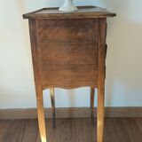 Bedside table with secret drawer