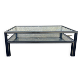 Pierre Vandel coffee table, Hollywood Regency model, vintage, 70s