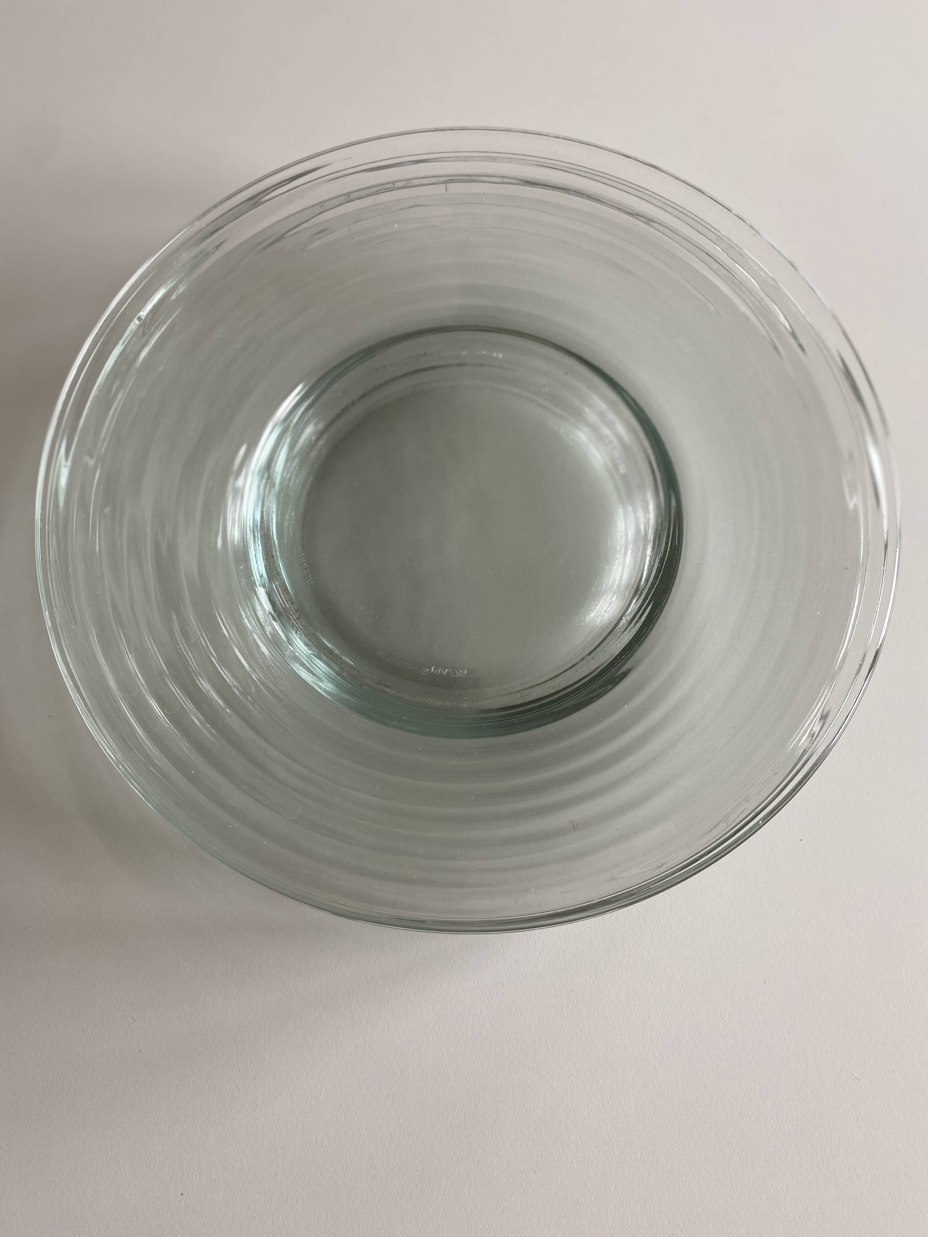 set of 5 transparent plates Pasari Indonesia