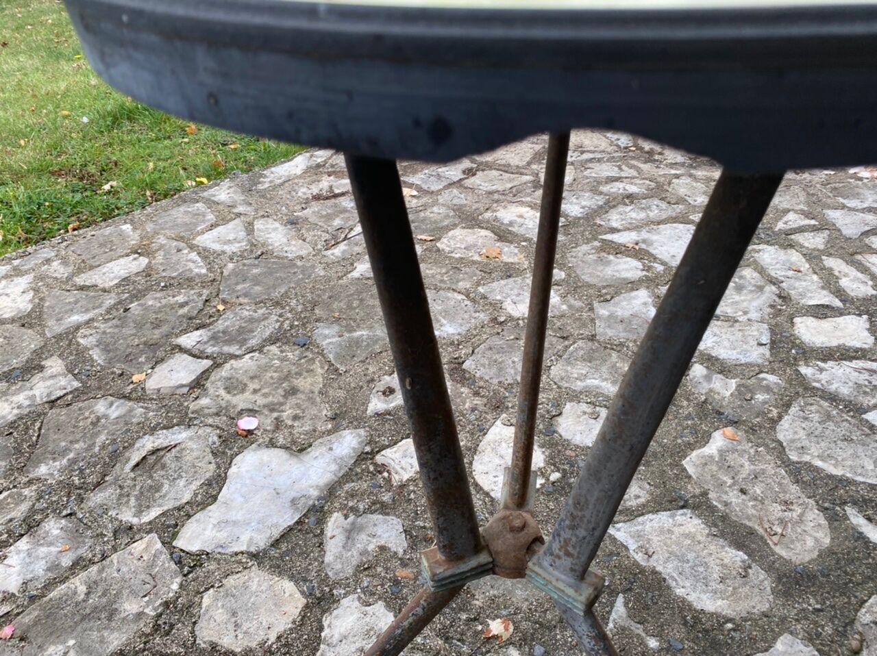 Gueridon bistro tex 50s