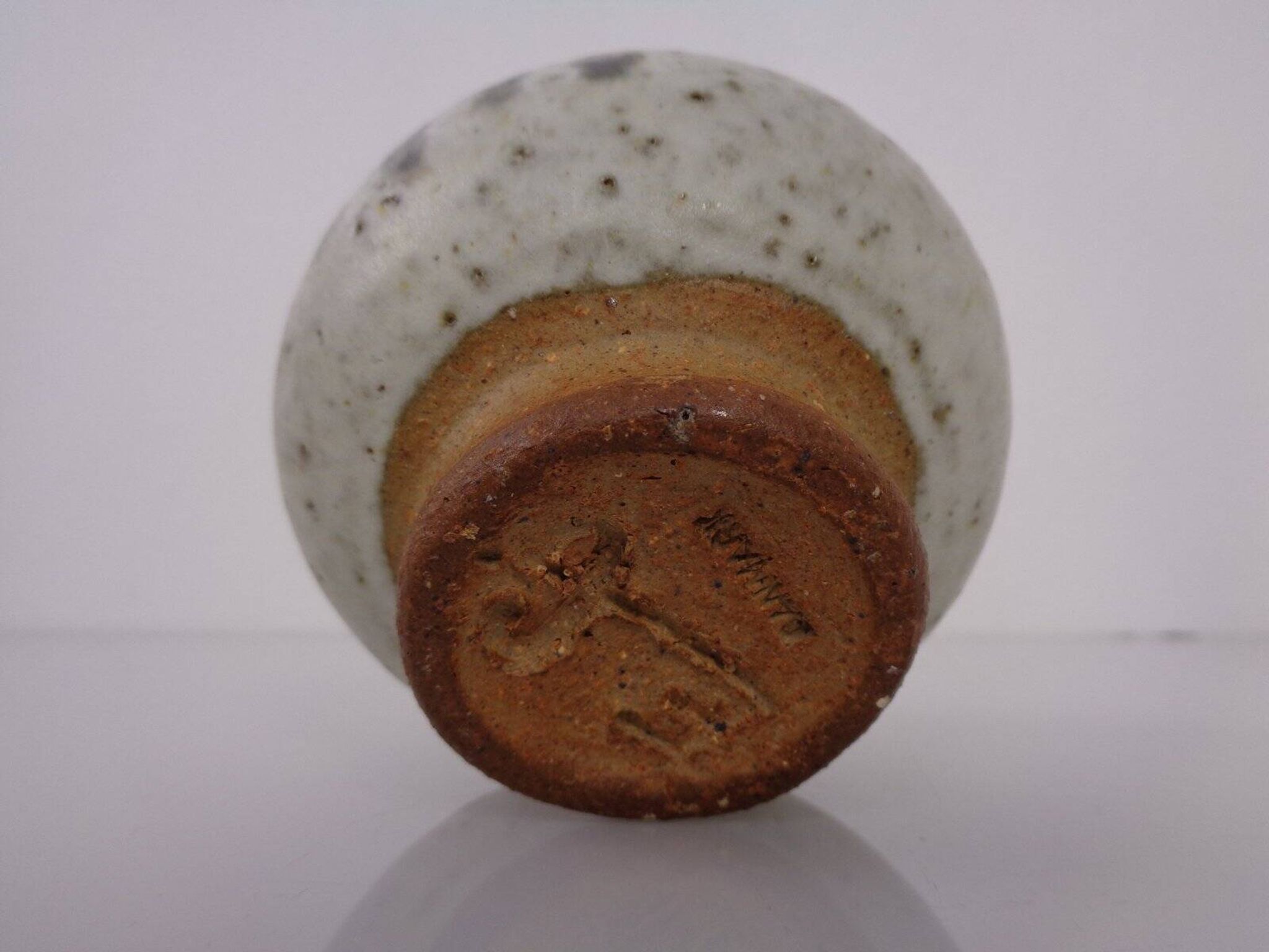 Small Danish studio ceramic vase, 1960s
