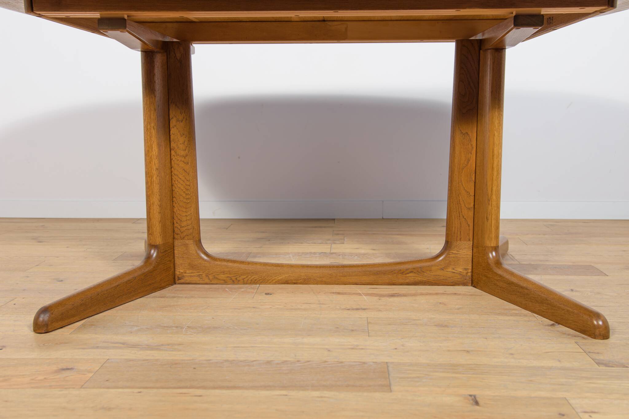 Mid-Century Oak Extendable Table by N. O. Møller for Gudme Furniture Factor