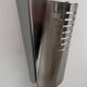 Vintage brushed metal wall lamp, Germany 1980s