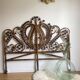 Vintage peacock rattan headboard (150cm)
