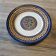 HB Henriot Quimper earthenware plates 1950 pointillism