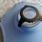 luminaire verre bleu