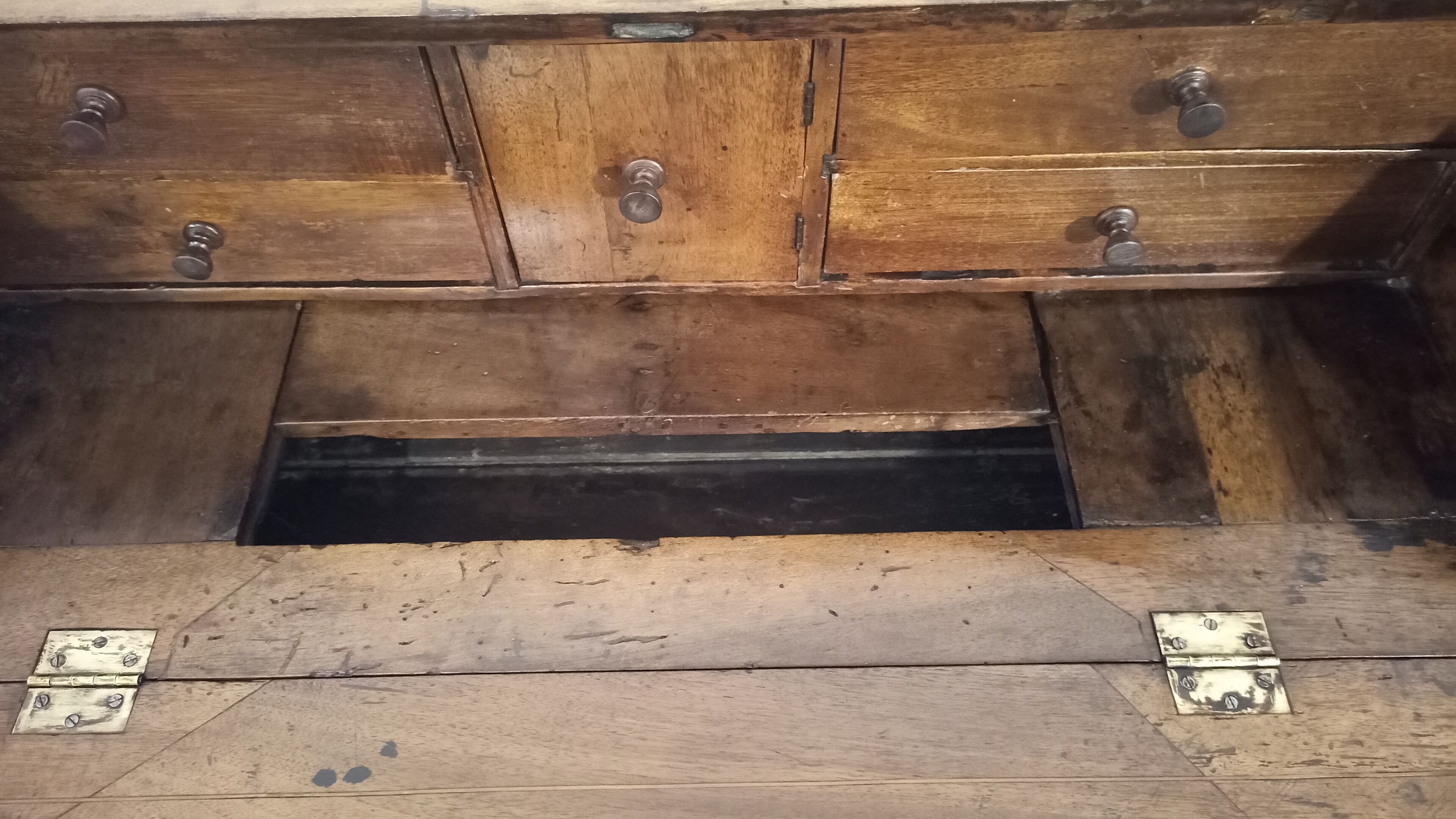 Secrétaire à abattant XVIIIème