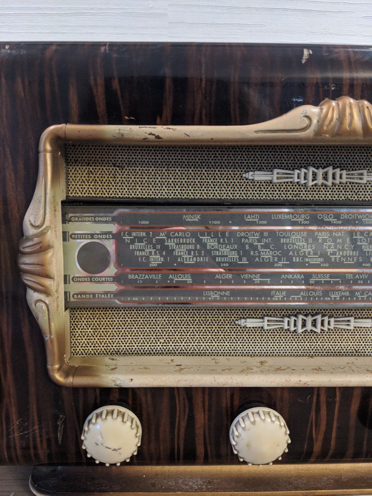 Poste radio TSF, années 1940