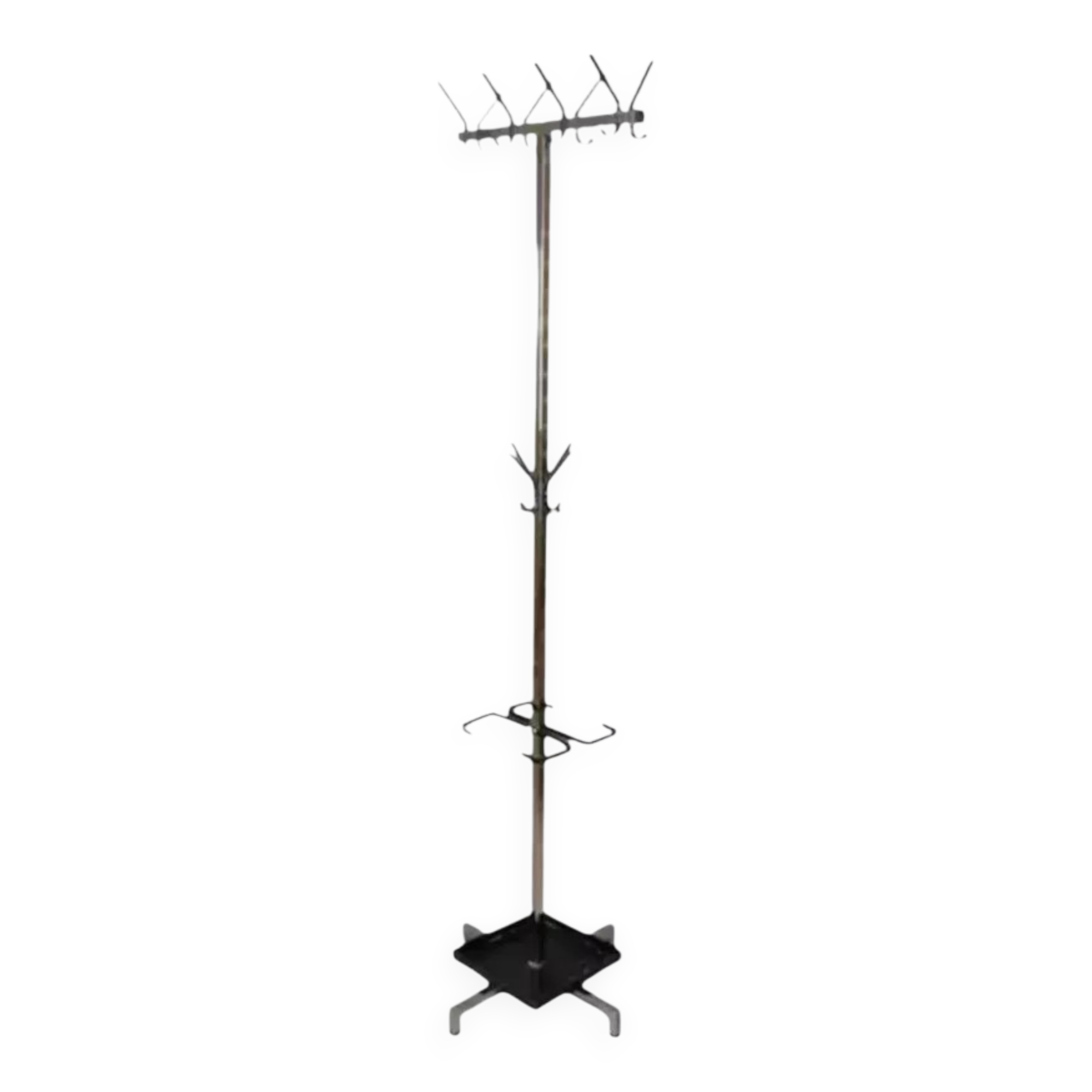 Portemanteau tout en métal années 50/60