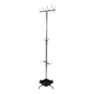 All-metal coat rack from the 50s/60s
