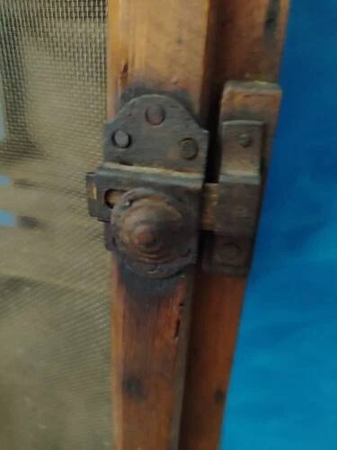 Antique Toscani Showcase in Wood, 19th Century