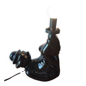 Lampe vintage en céramique - made