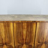 1930s Bauhaus Wardrobe by Vichr & Spol in walnut Finish, Czechoslovakia