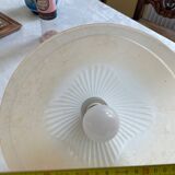 Glass pendant light