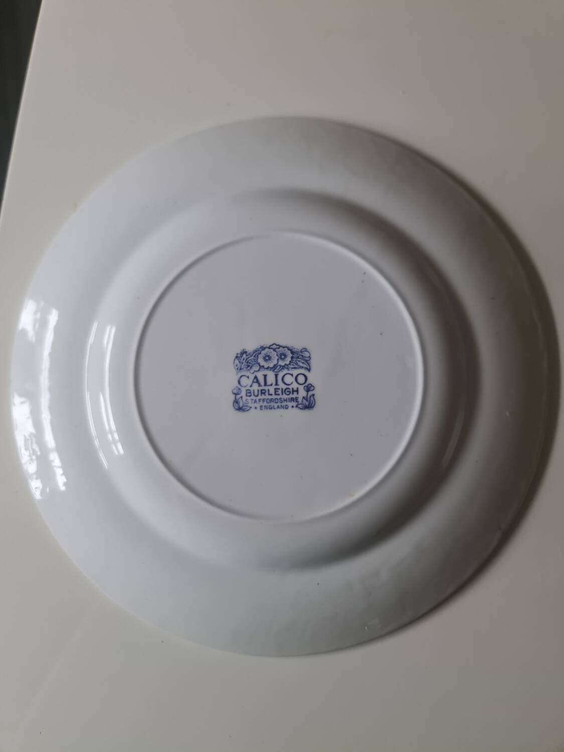 Churchill England blue plate