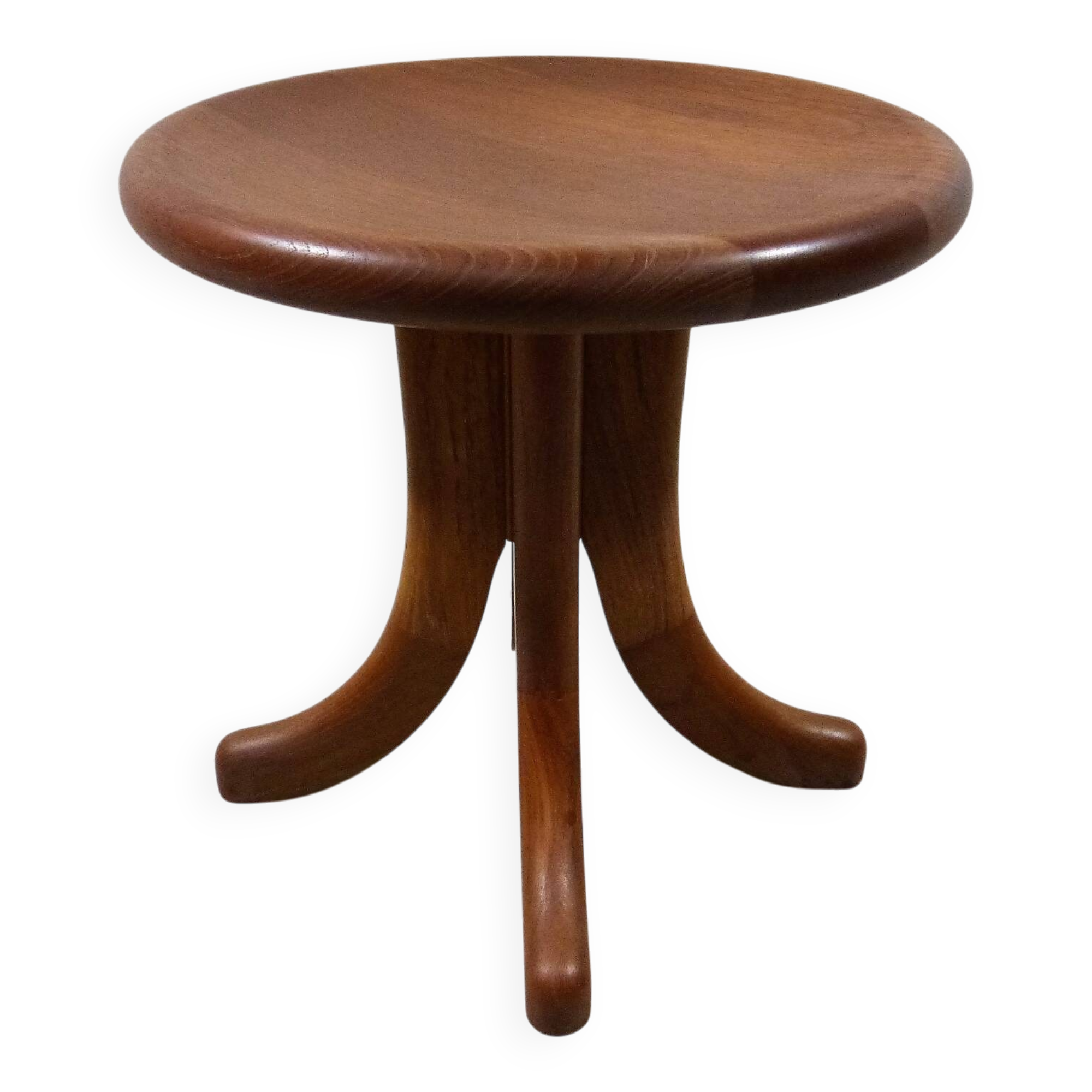 Teak stool by Dyrlund Denmark 1980’s