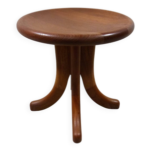 Tabouret en teck de Dyrlund - danemark