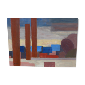Signed canvas