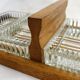 Art Deco mid-century aperitif platter