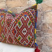 Housse de coussin marocaine, housse de coussin berbère, housse de coussin