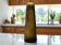 Vintage 1970s Art Glass Vase - Textured Amber Gradient Design