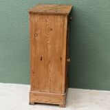 Pitch pine bedside table