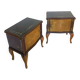 Tables de chevet/commodes Chippendale italiennes, années 1940/1950.