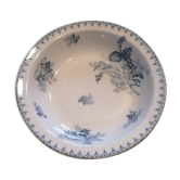 Round dish or vegetable Sarreguemines model Flora