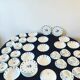 58 service pieces by Jean Picart le Doux for Air France