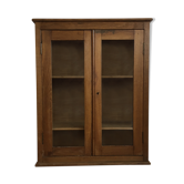 Oak display case