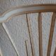 Nursing chair with iris pattern seat