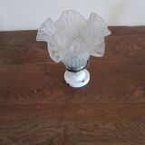Vintage opaline tulip lamp