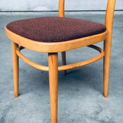 Mid-Century Modern Dining Chairs from Ton, Czechoslovakia, 1968, Set of 4