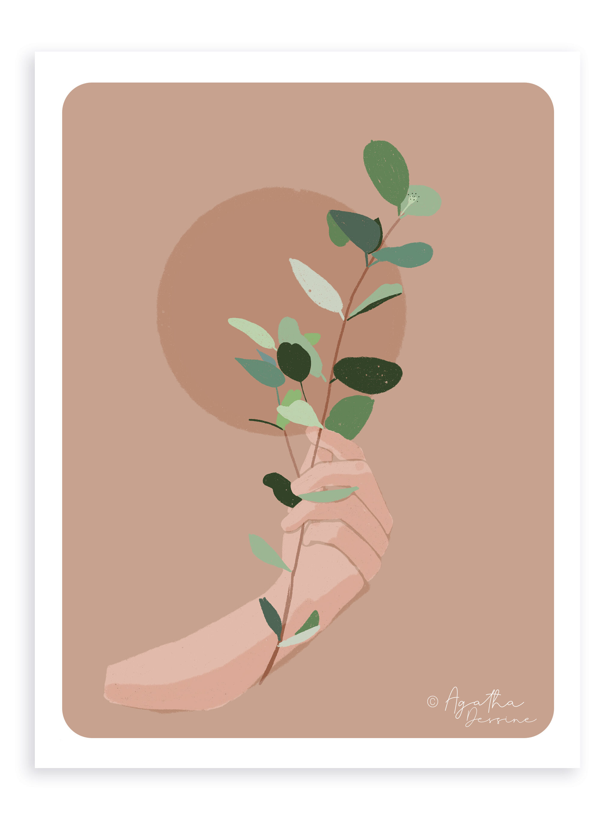 Illustration "Natural Beauty"