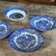 Assiettes et bol vintage