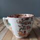 Sarreguemines porcelain cups