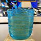 Mid-century stunning vase in hand-worked Murano glass by Sergio Costantini with the rare original certificate. Made in Murano, Italy.
