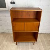 Scandinavian teak bookcase, 60s
