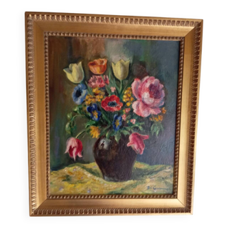 Still life signed Rudy Grossmann