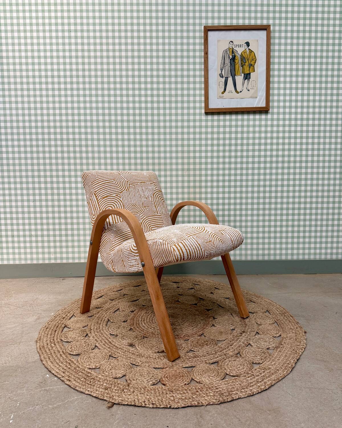 70s armchair