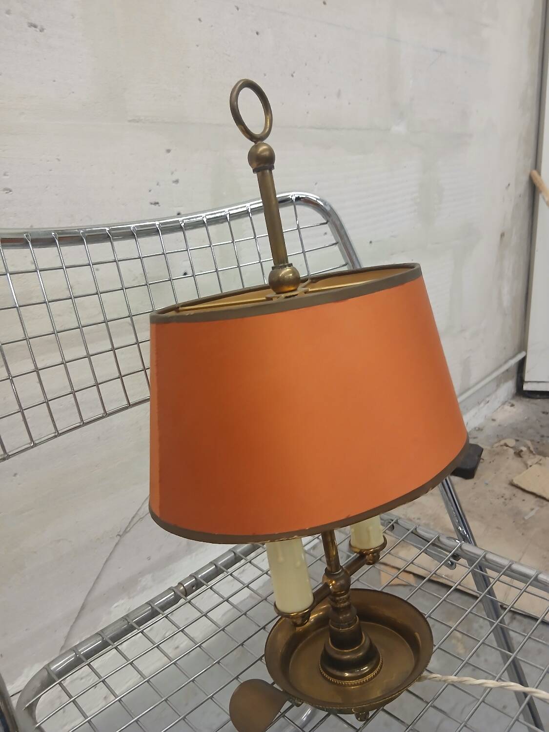 Lampe de chevet en laiton
