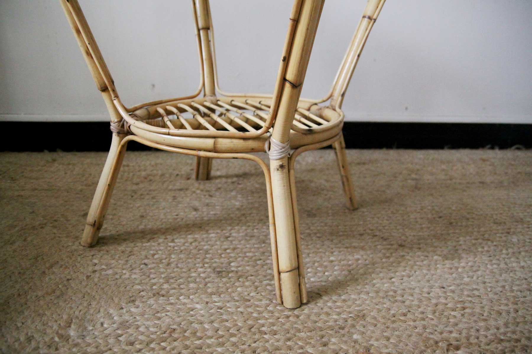 Bamboo coffee table