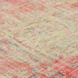 Anatolian handmade vintage rug 266 cm x 176 cm