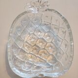 Pair of pineapple glass ramekins